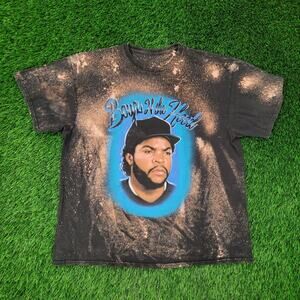 Boyz-N-The-Hood Movie Shirt XL 23x27 Bleached Black